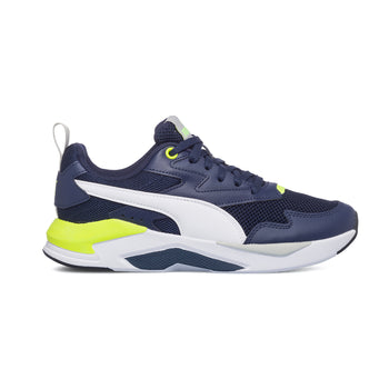 Sneakers chunky blu in tessuto mesh Puma X-Ray Lite Jr, Brand, SKU s353500071, Immagine 0